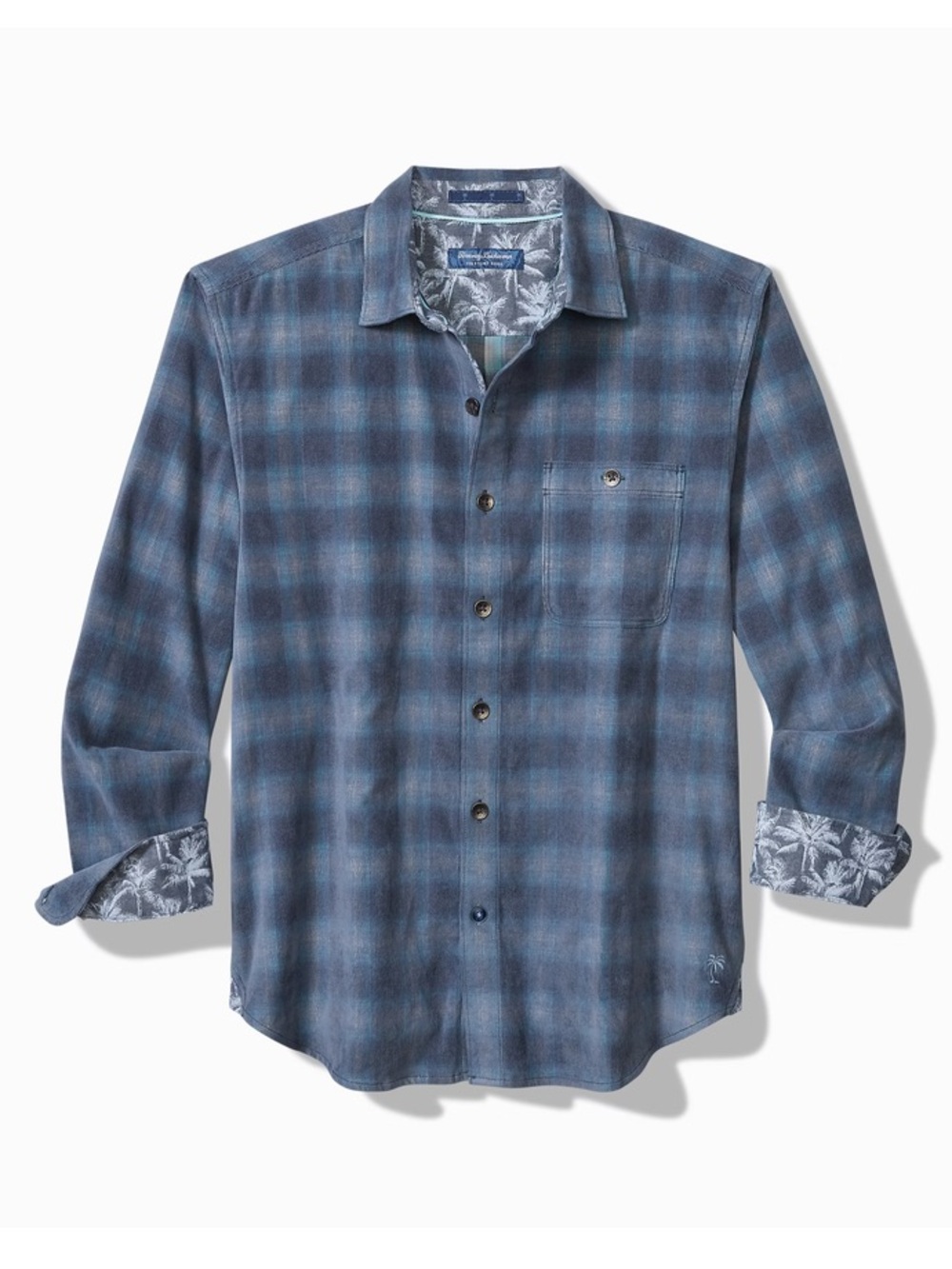 Tommy Bahama Coastline Cord Stretch
Ombré Check Shirt L